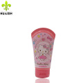 50ml plastic cosmetics bady hand cream tube packaging with caps